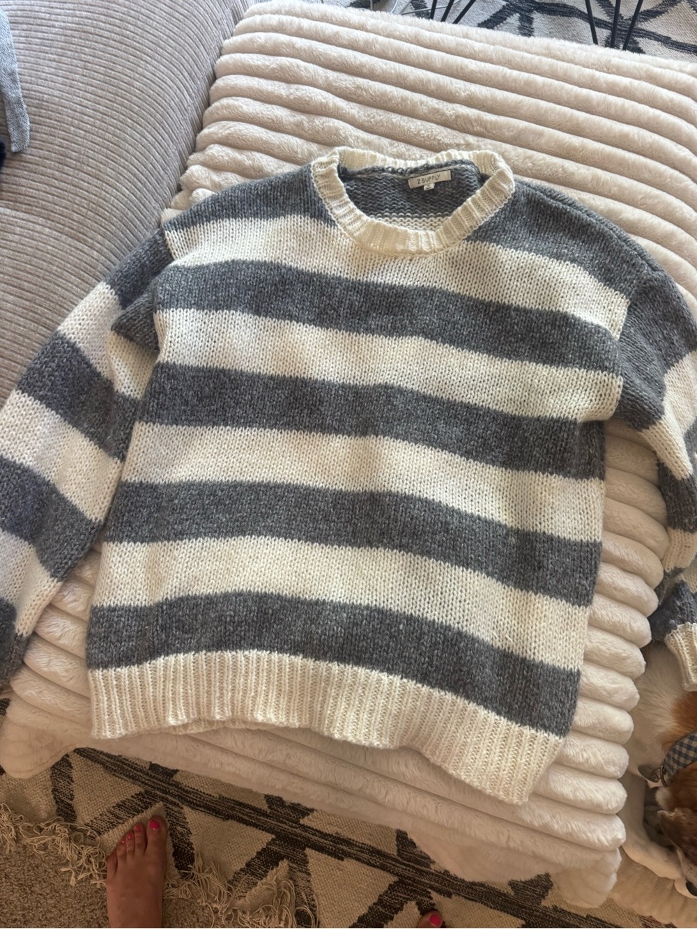Z Supply Striped Sweater